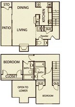 Unit 604 floor plan